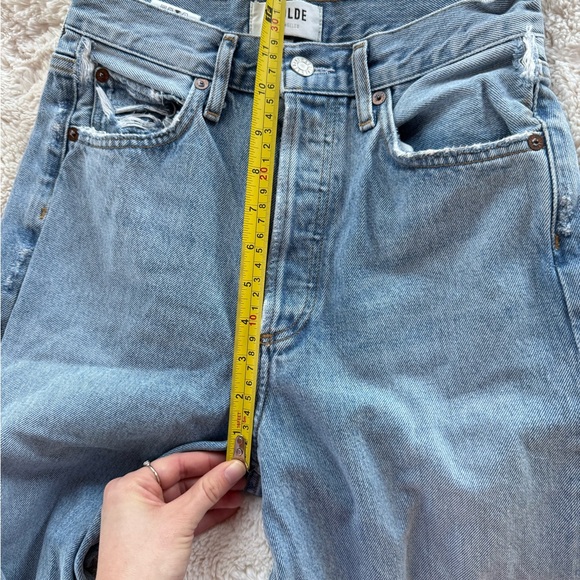 Agolde 90s mid rise loose fit color capture sz 23 - Picture 8 of 9